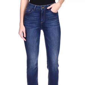 DL 1961 Mara High Rise Instasculpt Straight Jeans Size 25 New With Tags